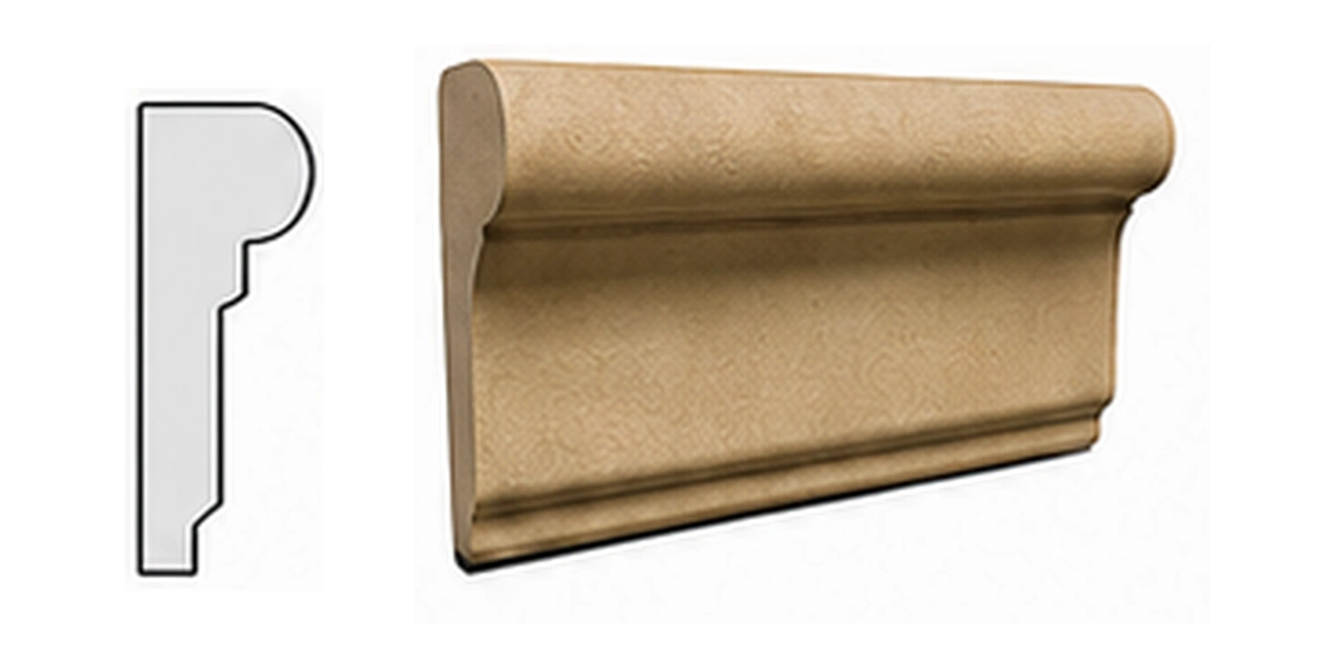 Model PO 4, dimenzije 10 × 3,5 cm