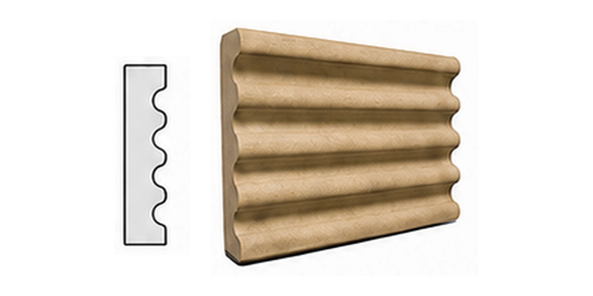 Model PO 8, dimenzije 14 × 3,5 cm