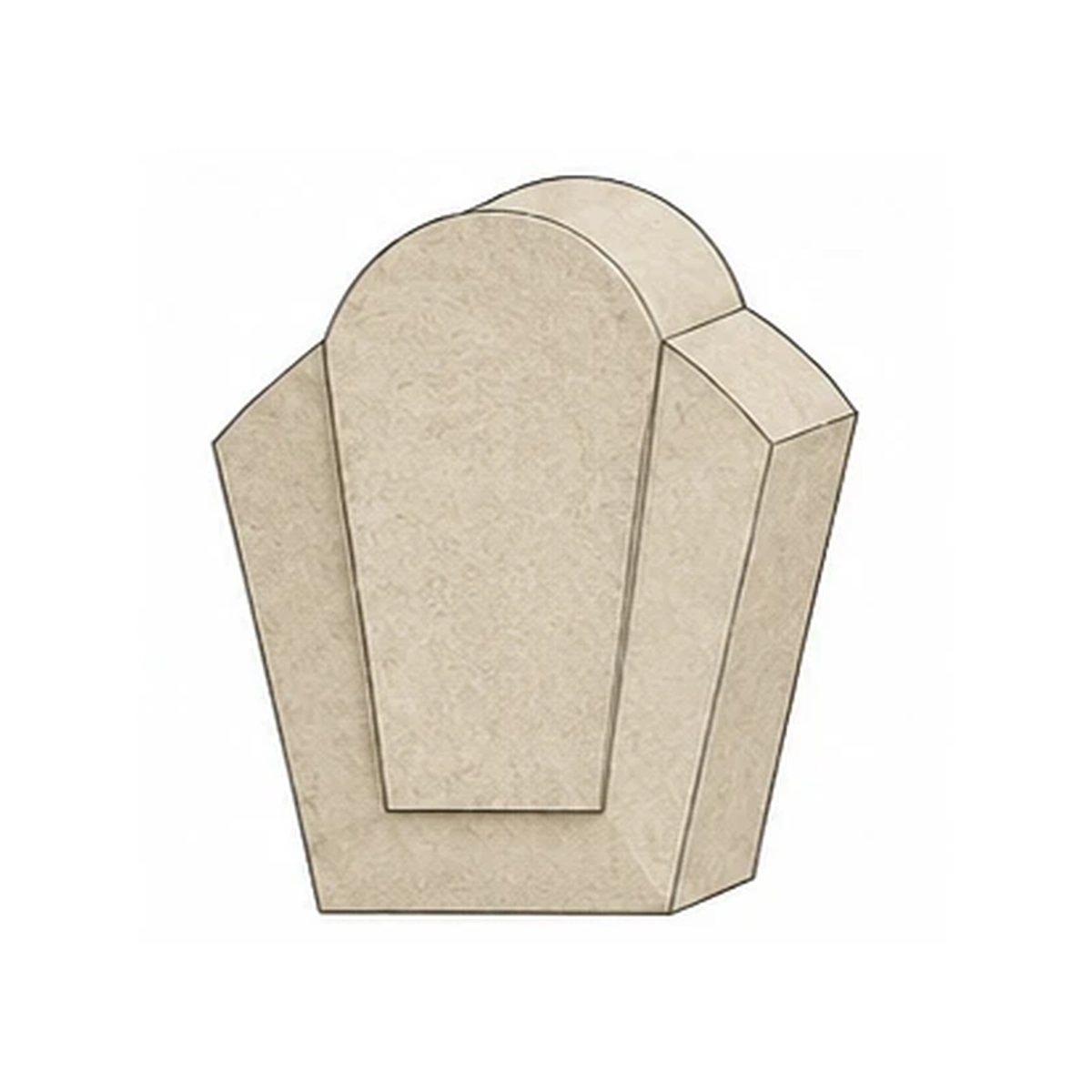 Model ZK 5, dimenzije 22 × 20 × 5 cm