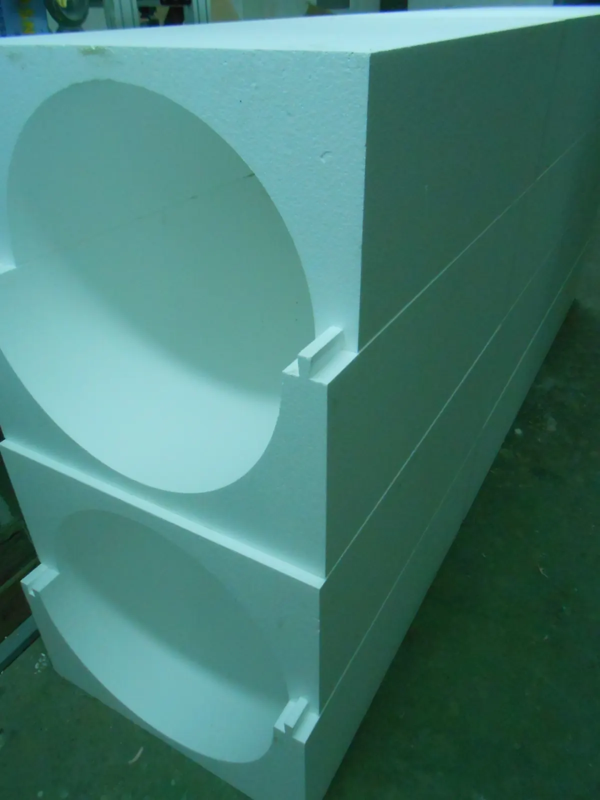 CNC izrađen profilirani element za oplatu ili kalup